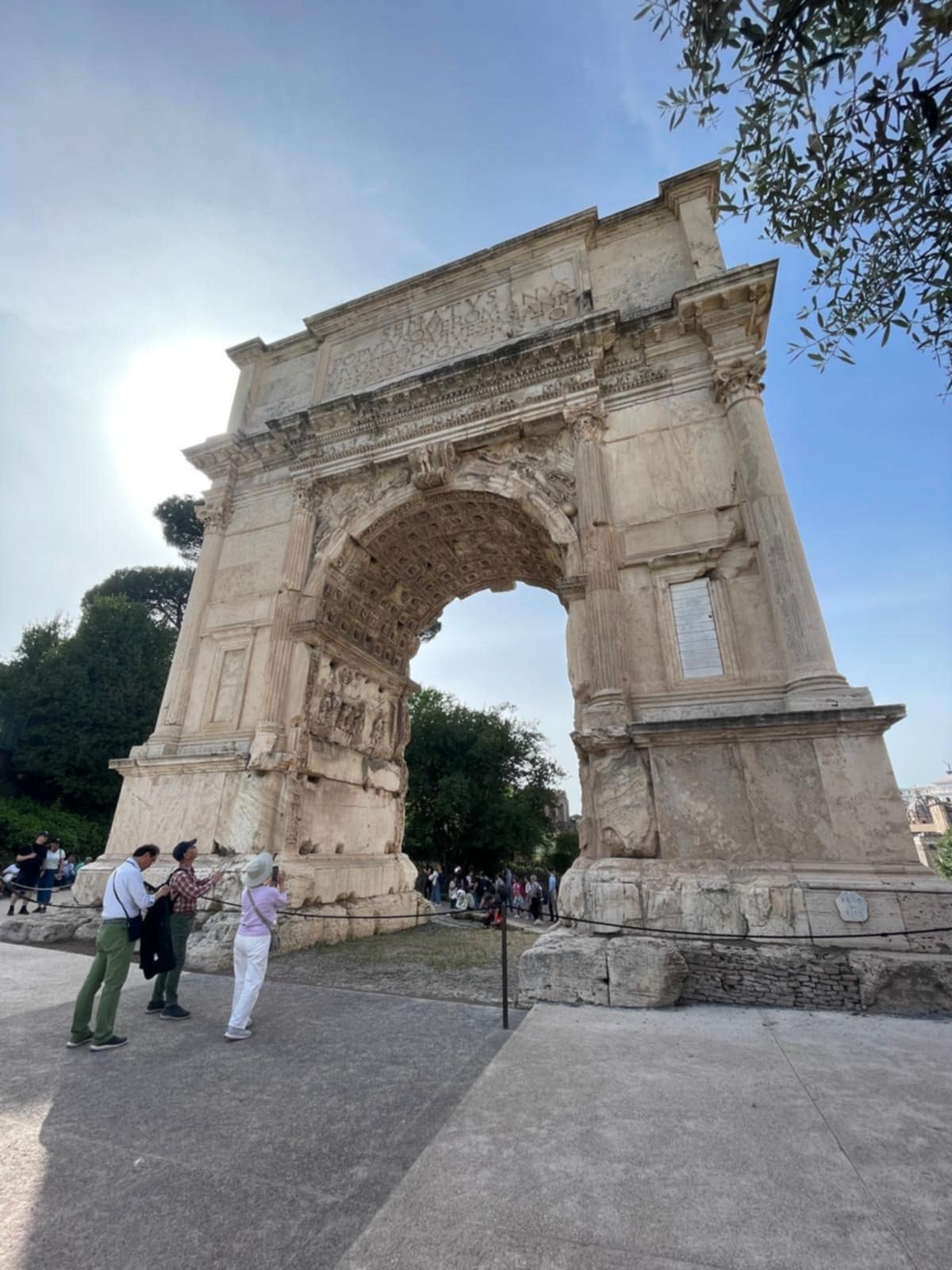 Arc de Titus Forum Romain