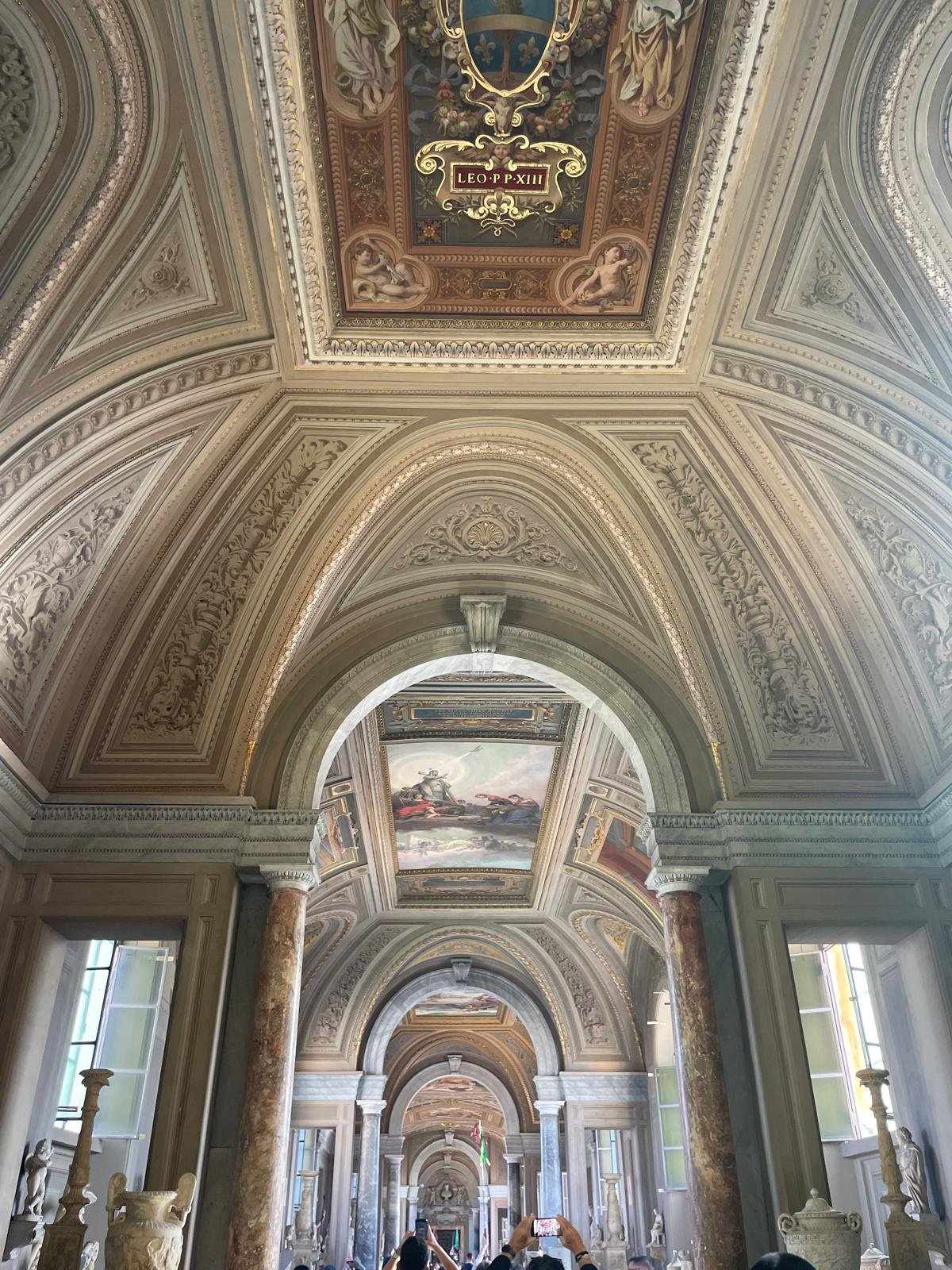 Plafond galerie des Candélabres