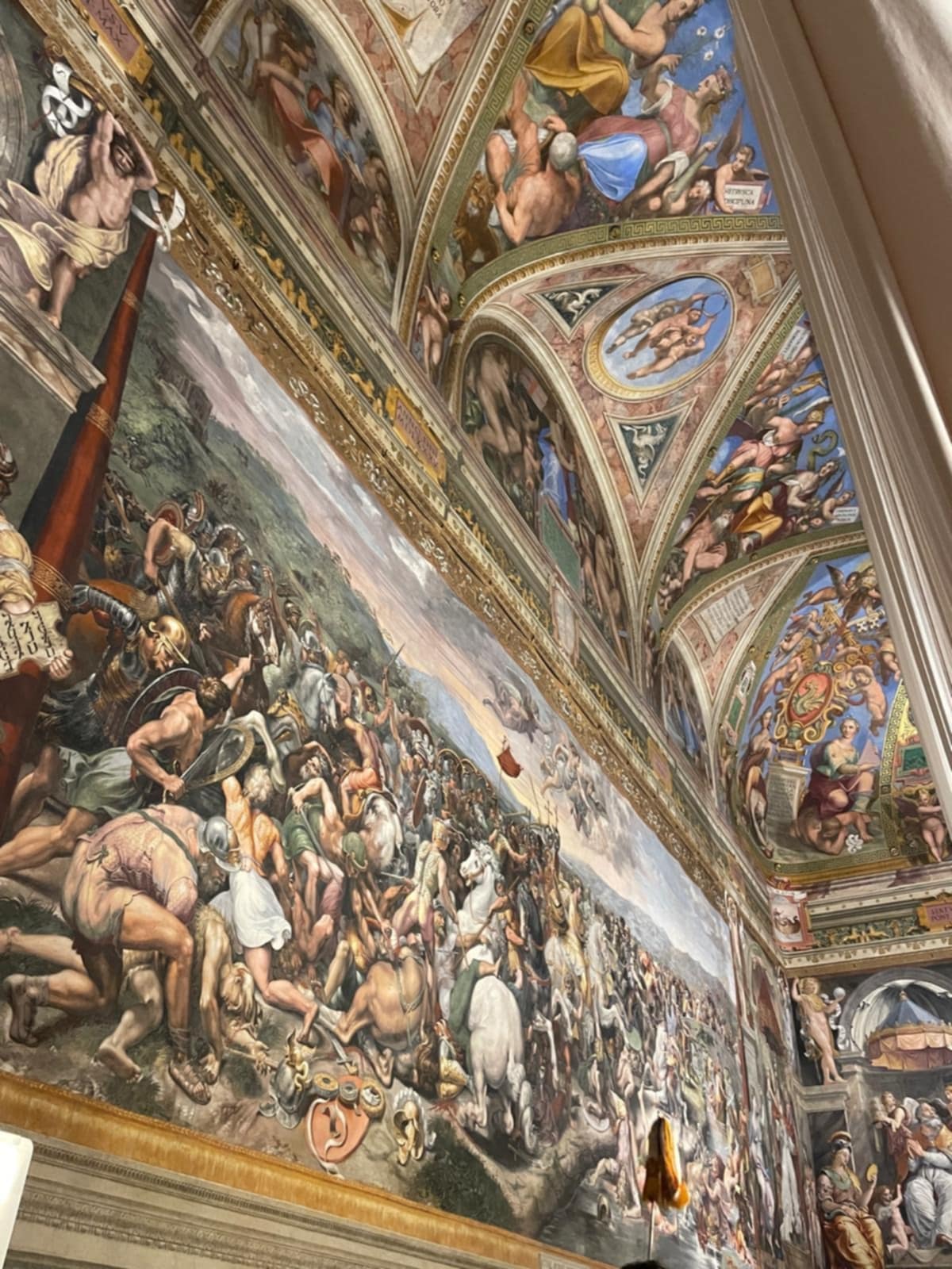 Chambres Raphaël bataille musées du Vatican