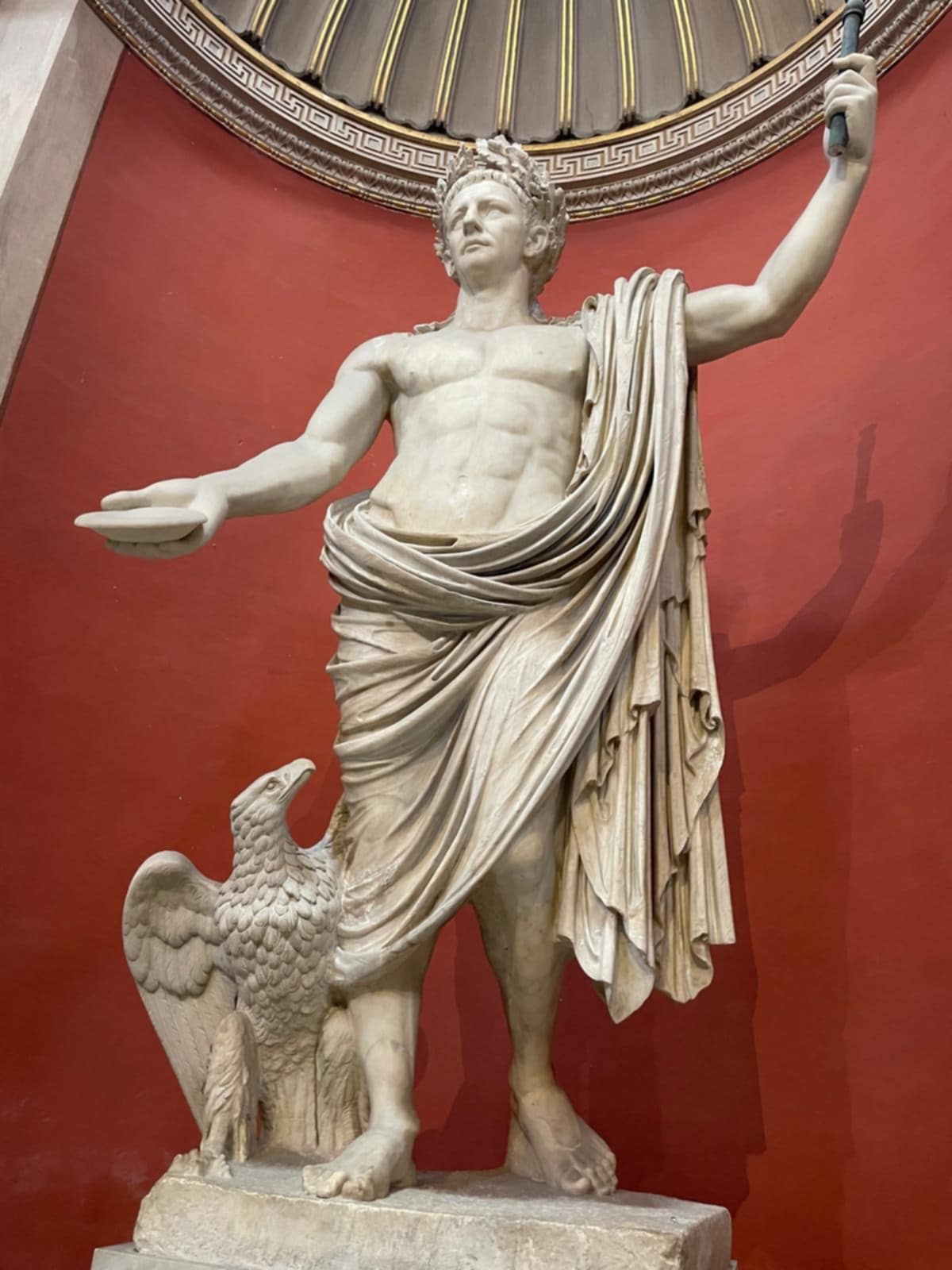 Statue de l'Empereur Claude musées du Vatican