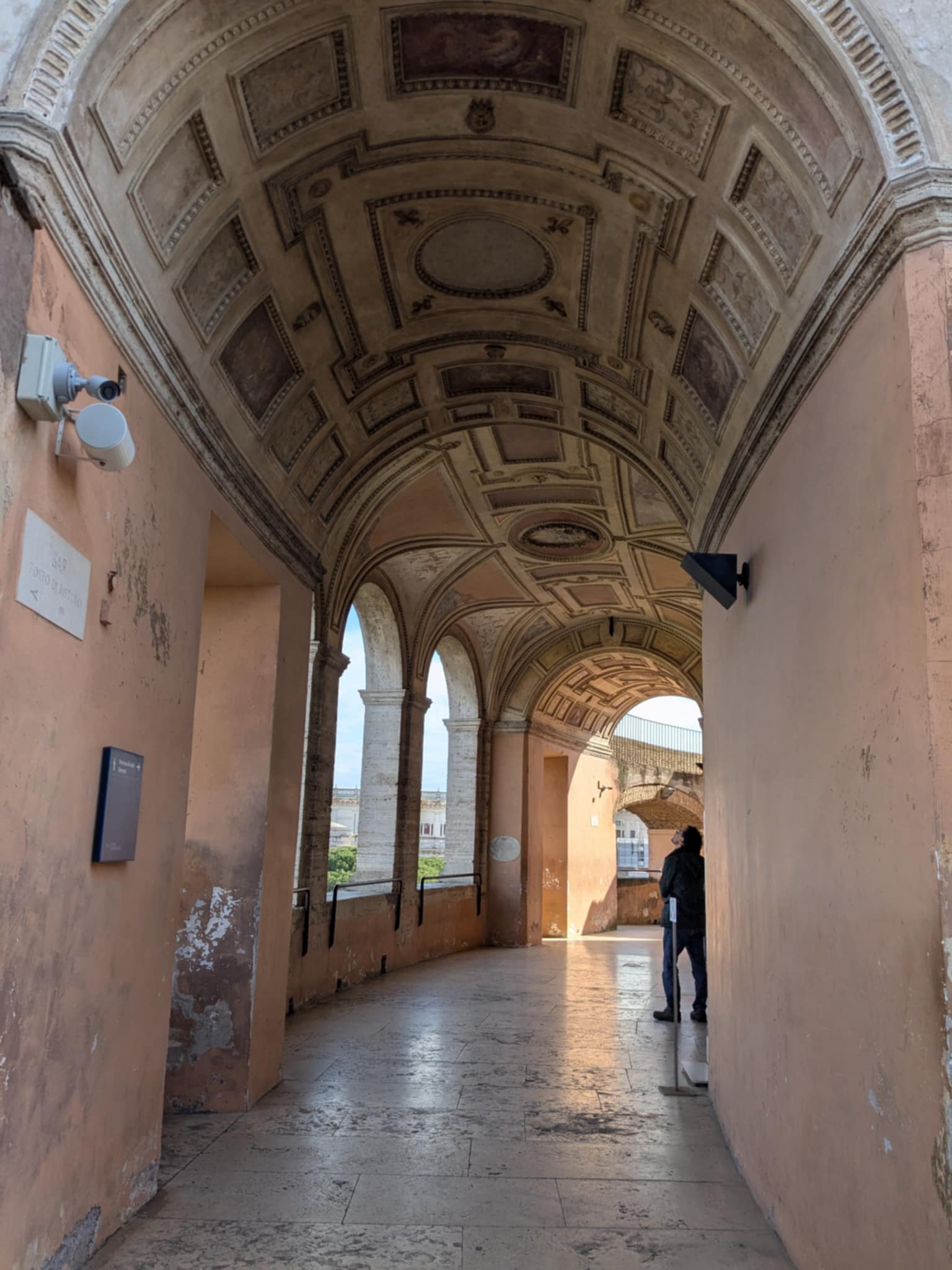Passage dans le château Saint-Ange