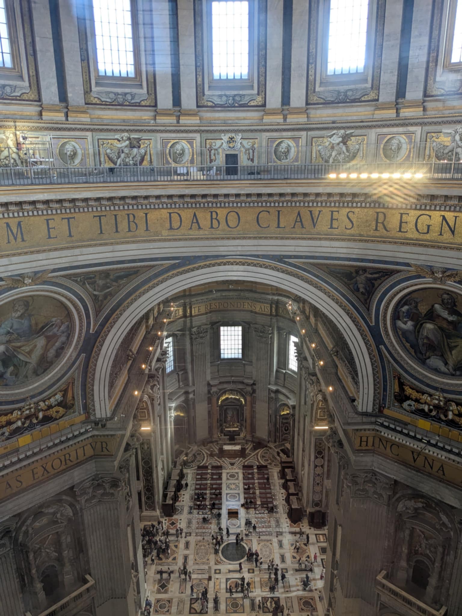 Vue depuis le dôme intérieur