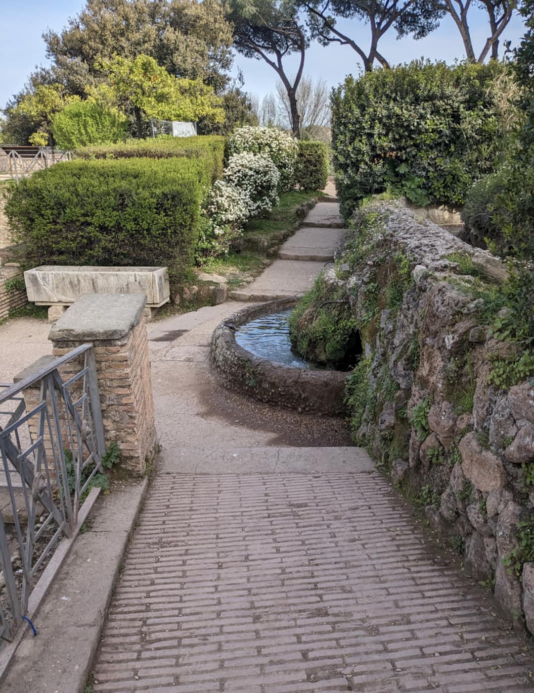 Jardins Farnésiens Mont Palatin