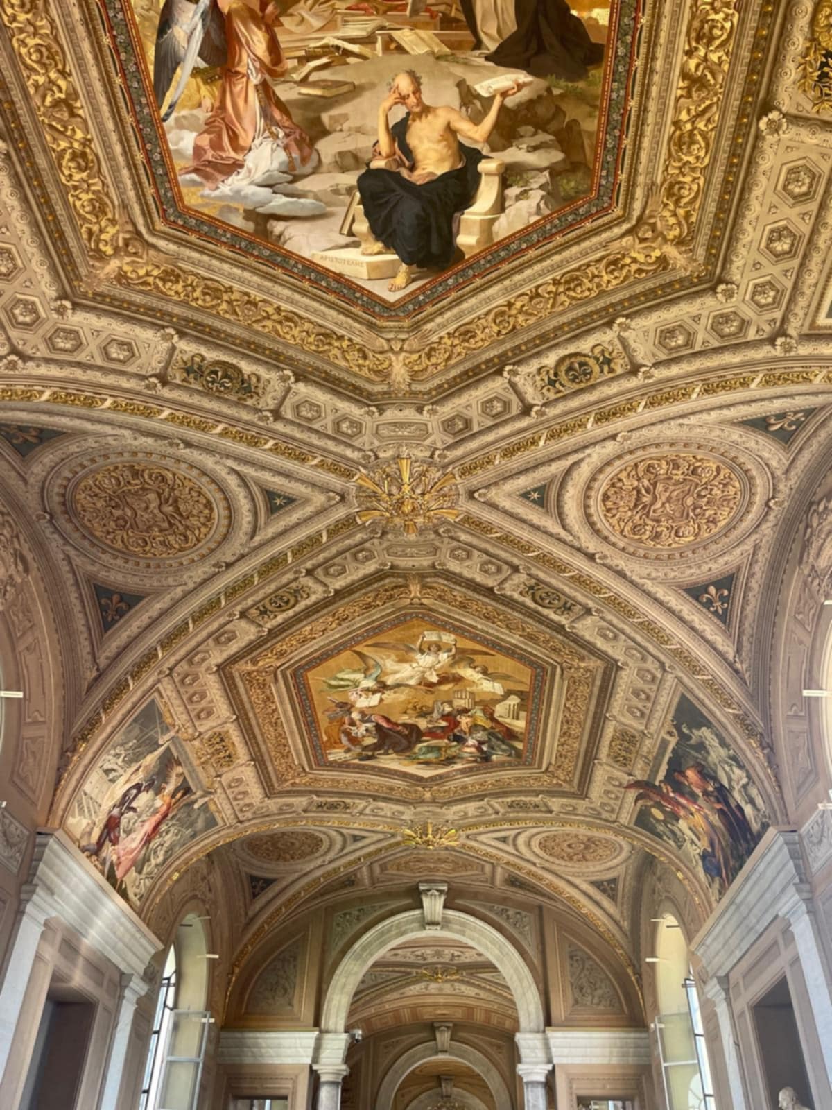 Plafond galerie des Candélabres 2