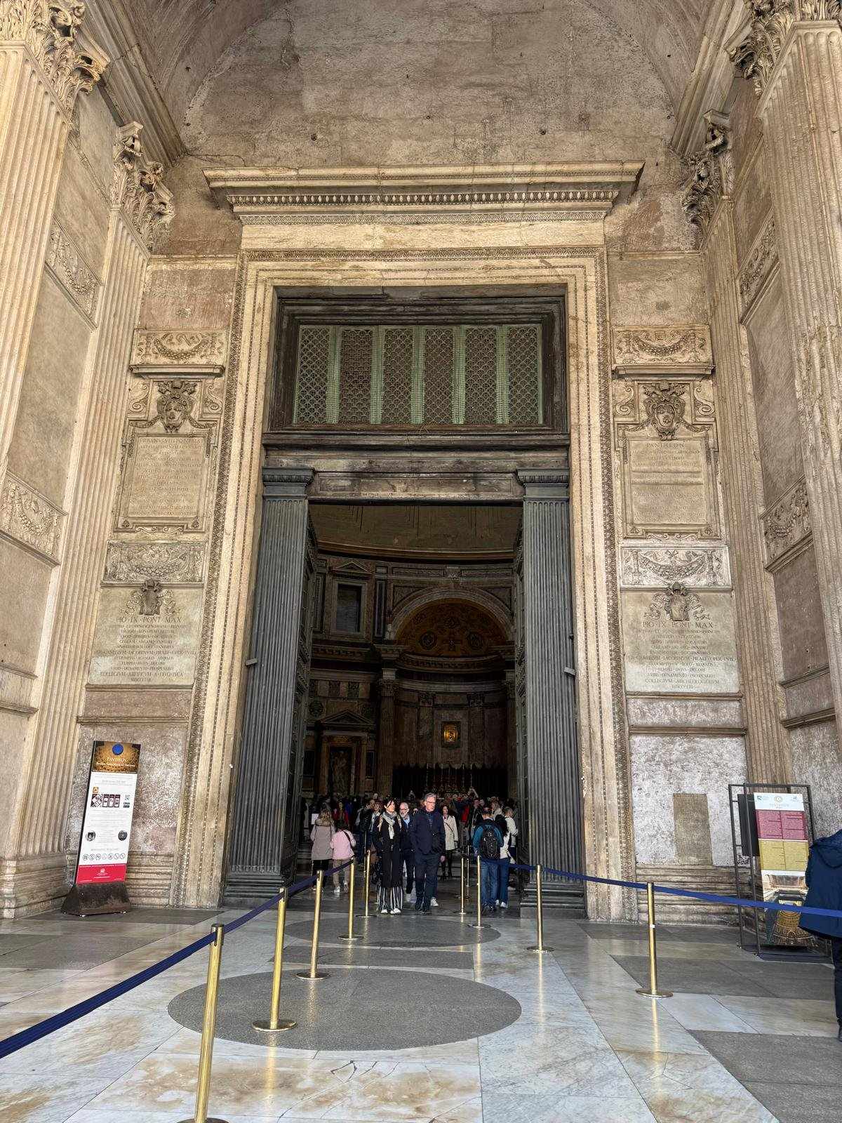 Porte d'entrée Panthéon