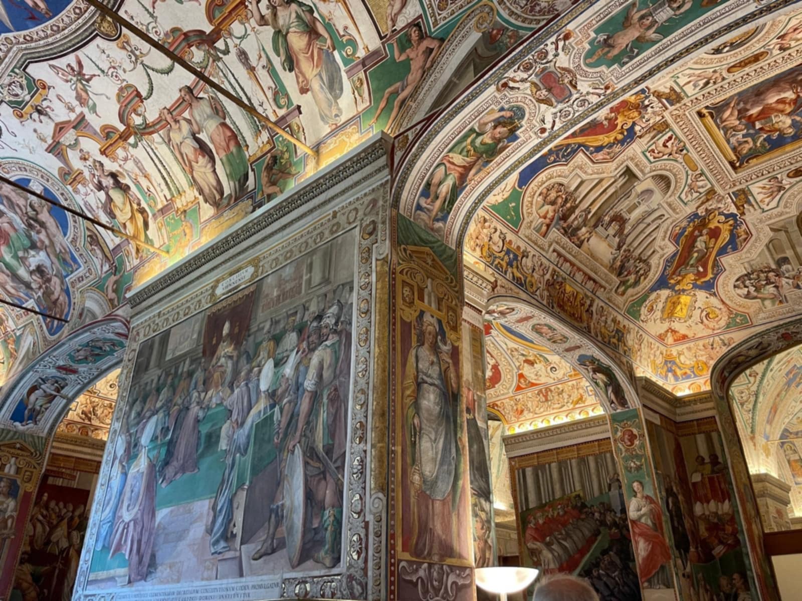 Fresques salles Sixtine musées du Vatican