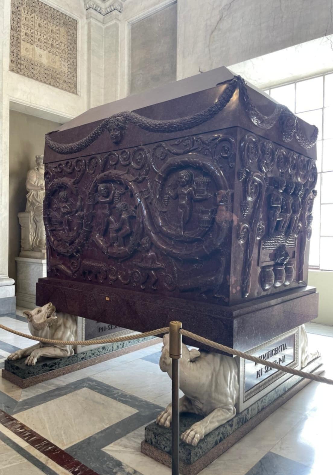 Sarcophage de Constantine, musée Pio-Clementino
