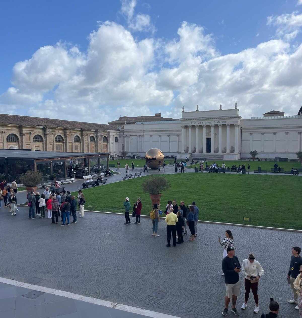 Sphère dans la sphère musées du Vatican