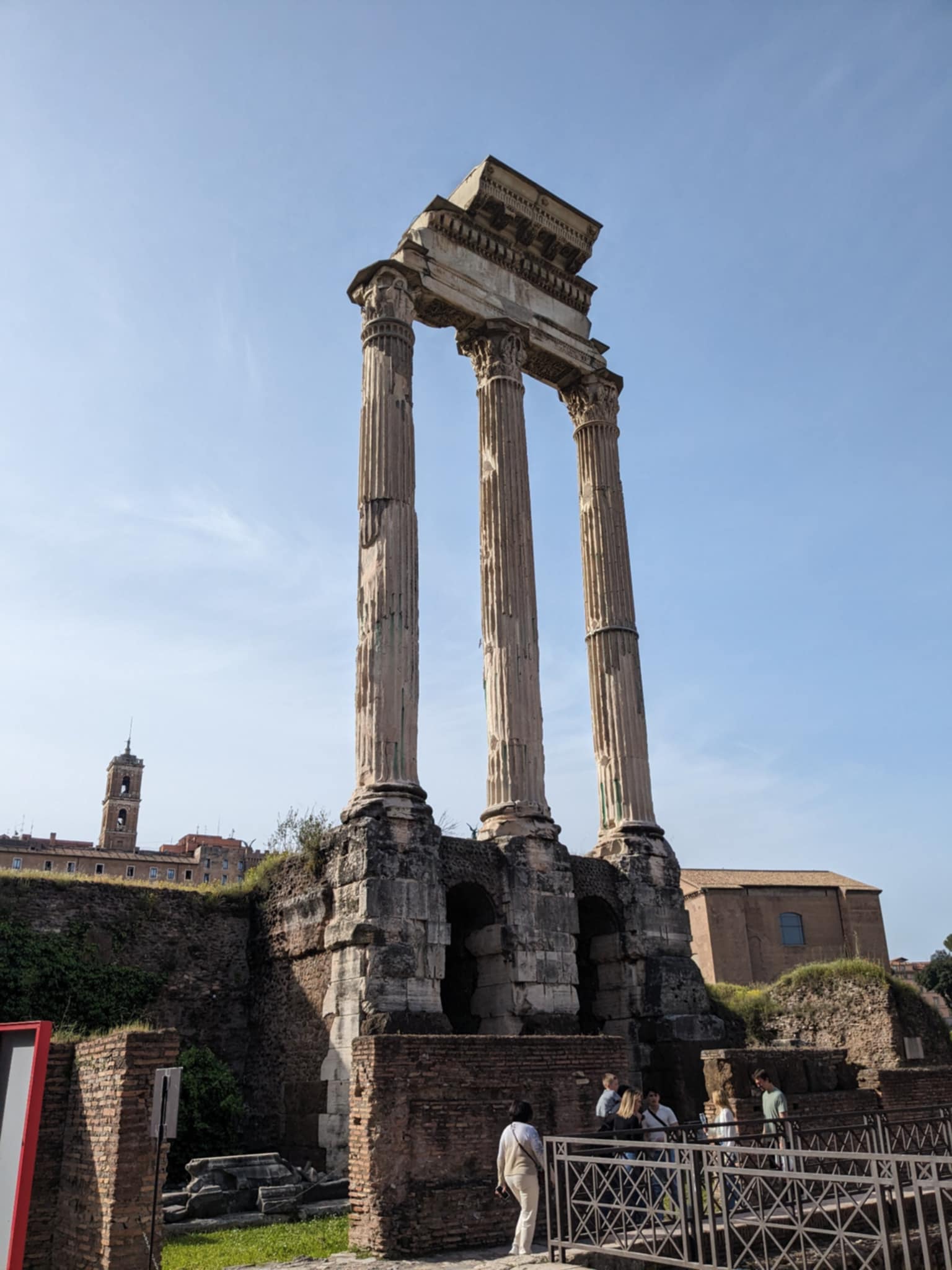 Temple de Castor et Pollux au Forum Romain