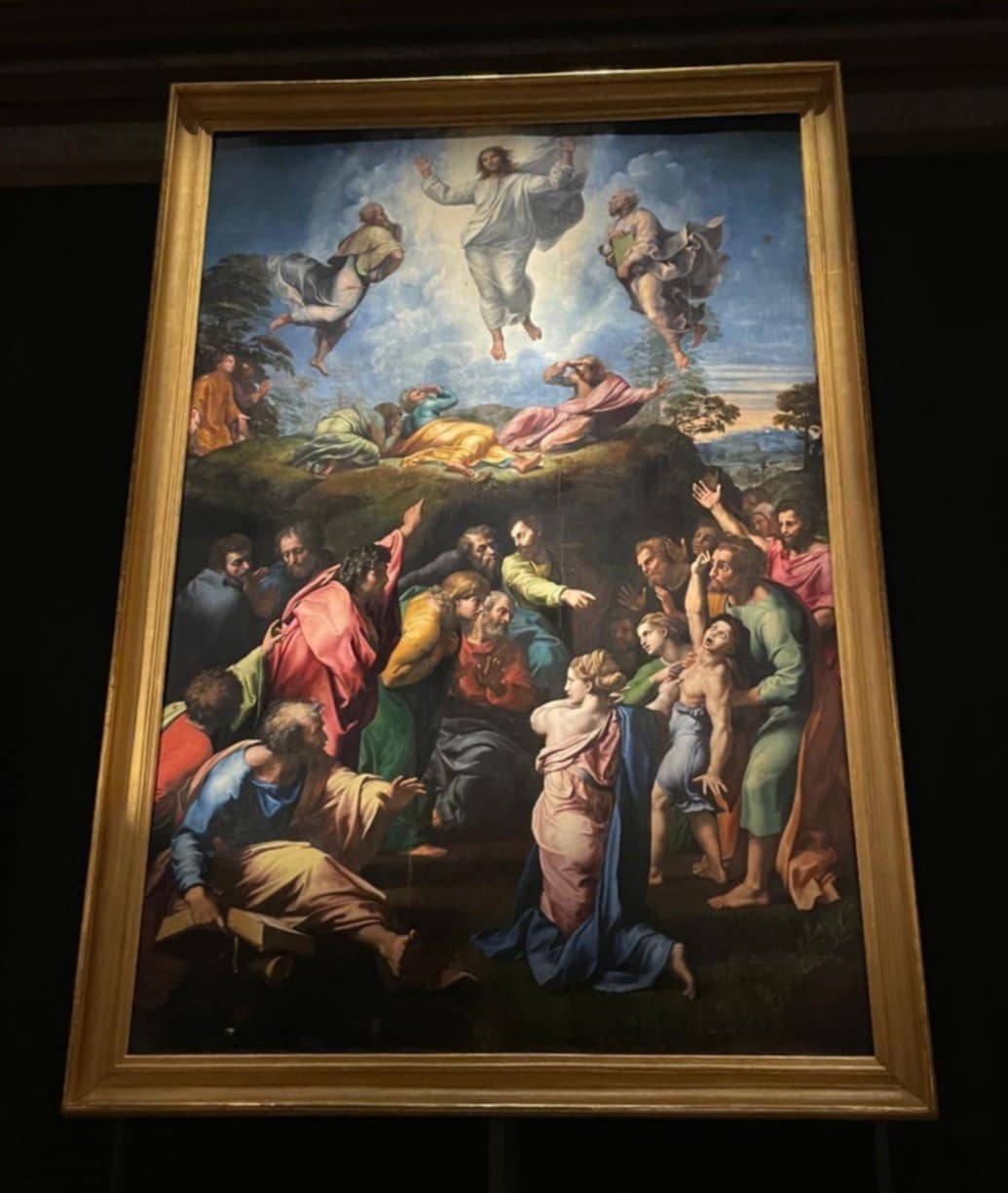La Transfiguration, peinture de Raphaël