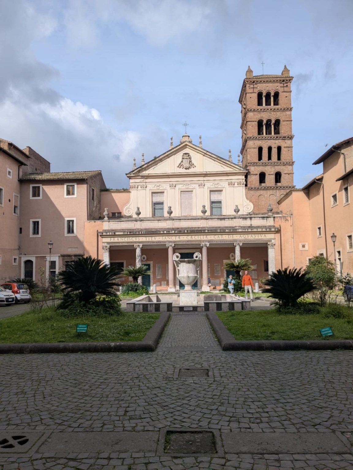 La basilique Sainte Cécile en Trastevere