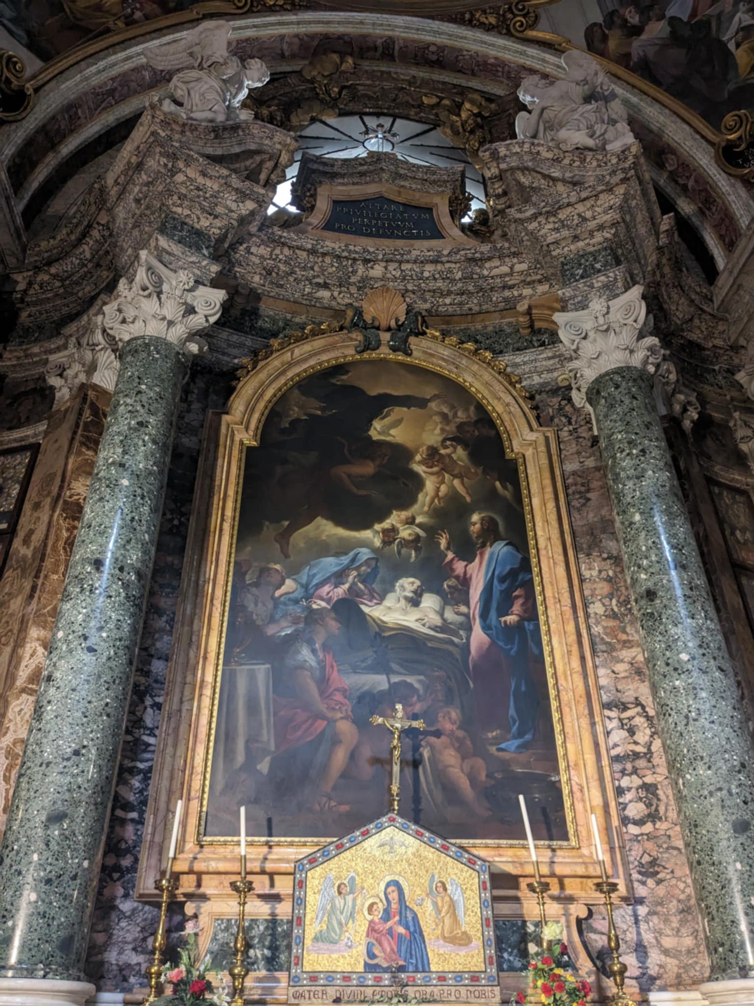 L'église Saint Ignace de Loyola fresque