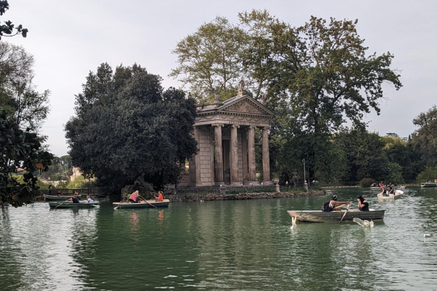 Laghetto parc de la Villa Borghèse