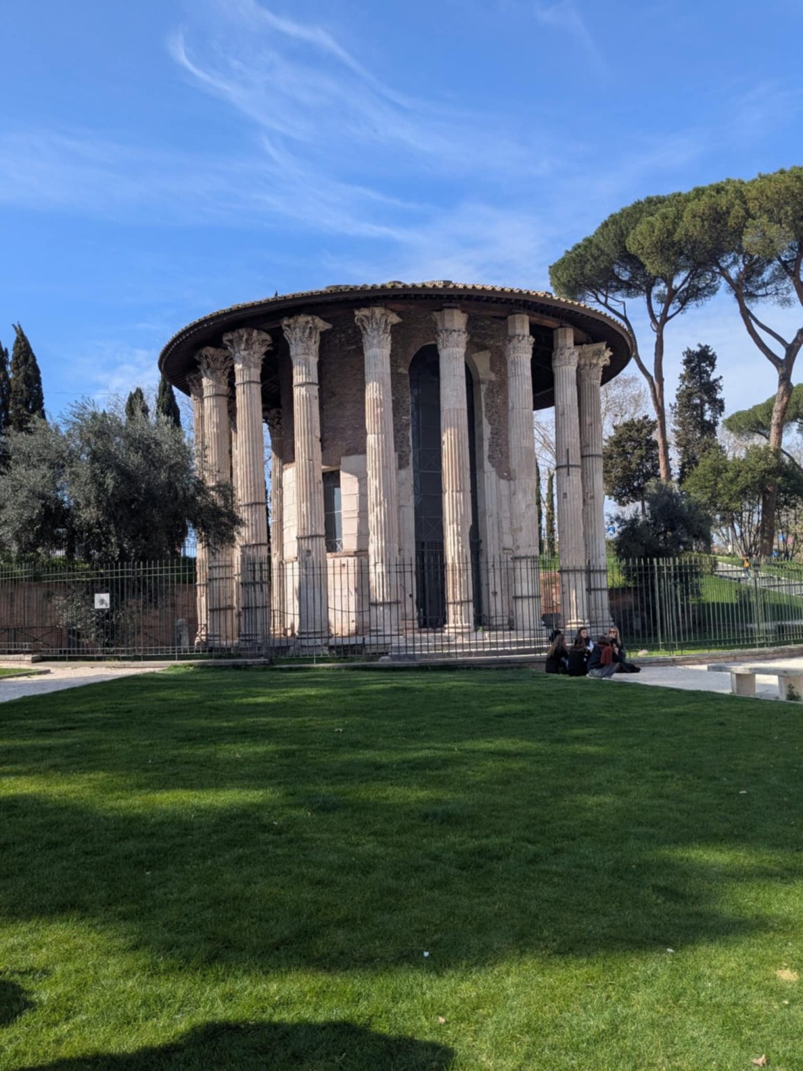 Le temple d'Hercule Olivarius