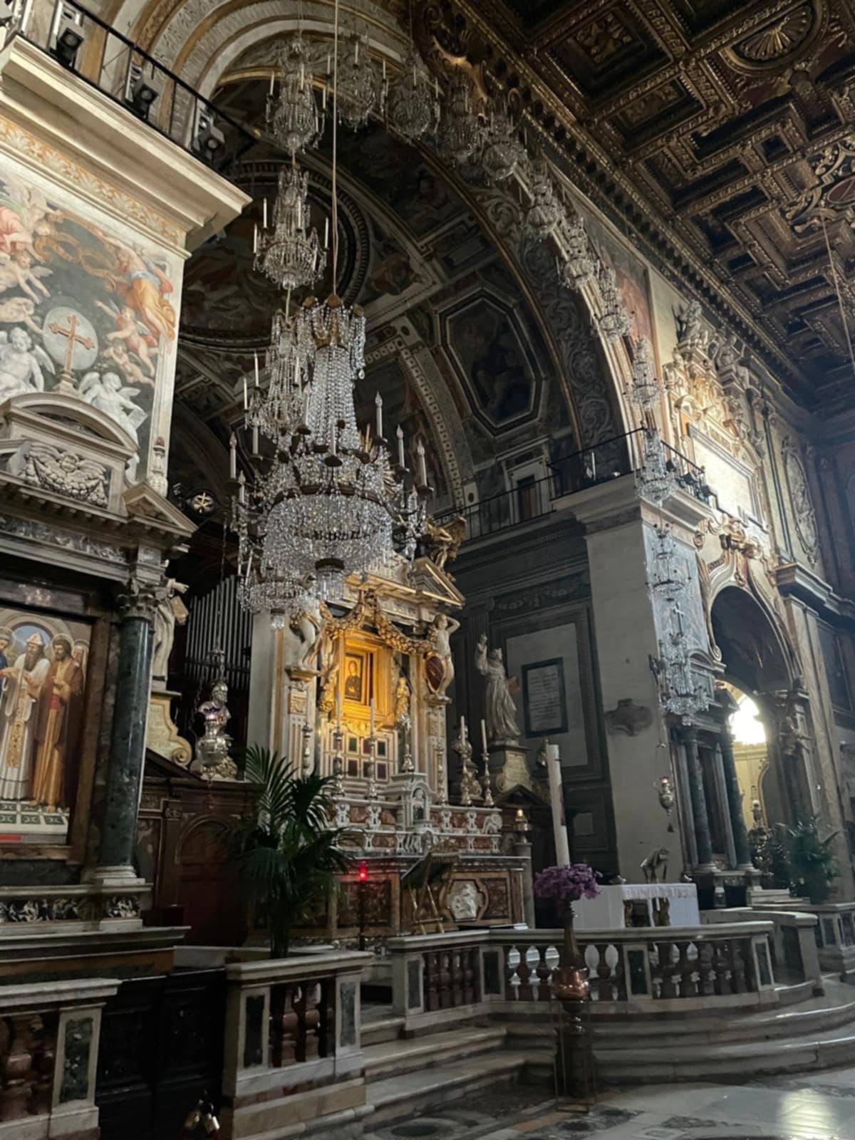 Autel de la basilique Santa Maria in Aracoeli