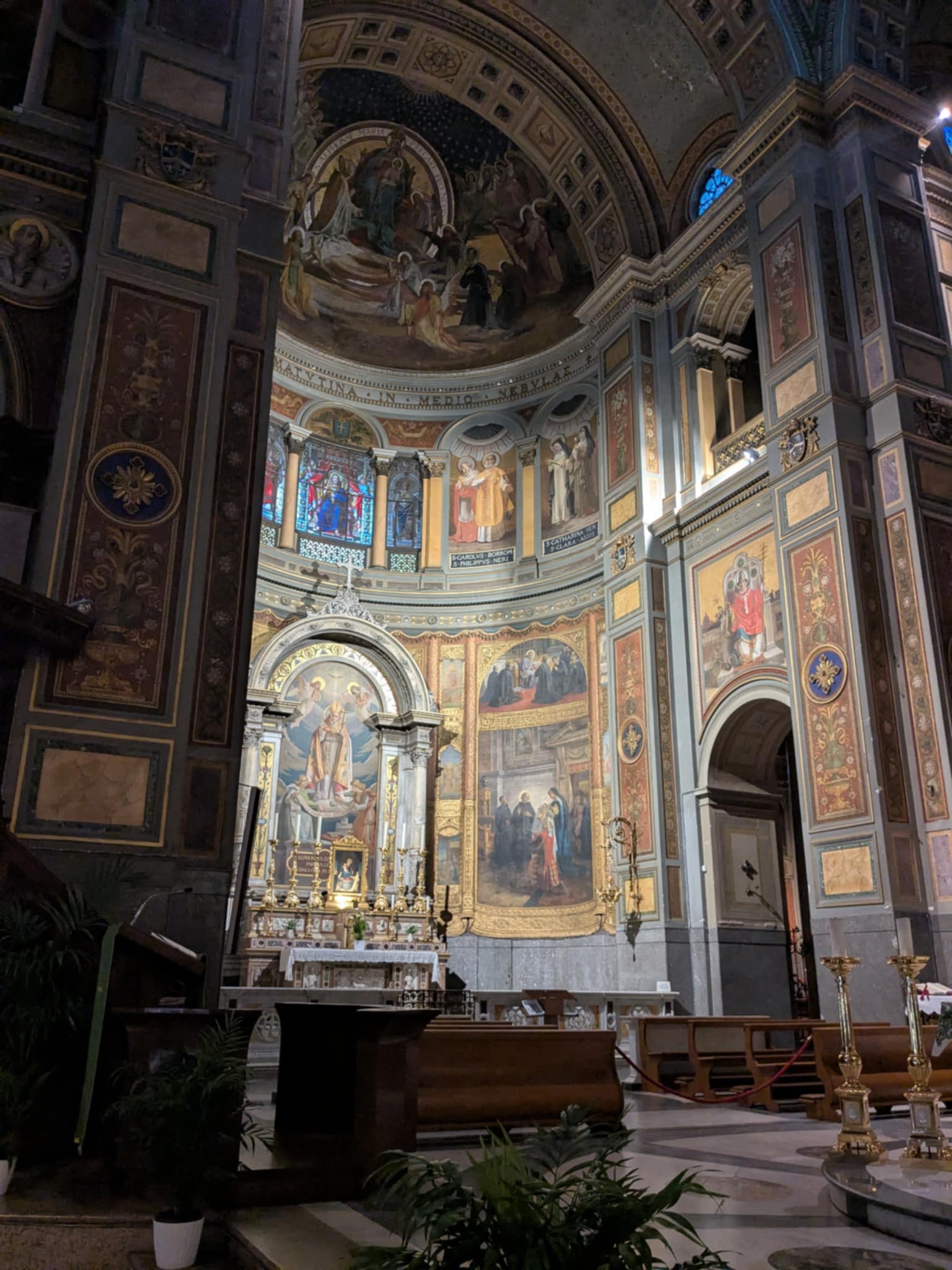 L'autel de l'église San Gioacchino in Prati