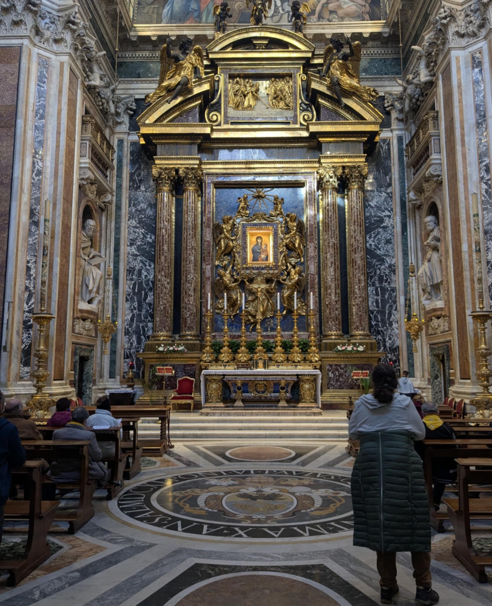 Chapelle Pauline dans la basilique Sainte-Marie-Majeure