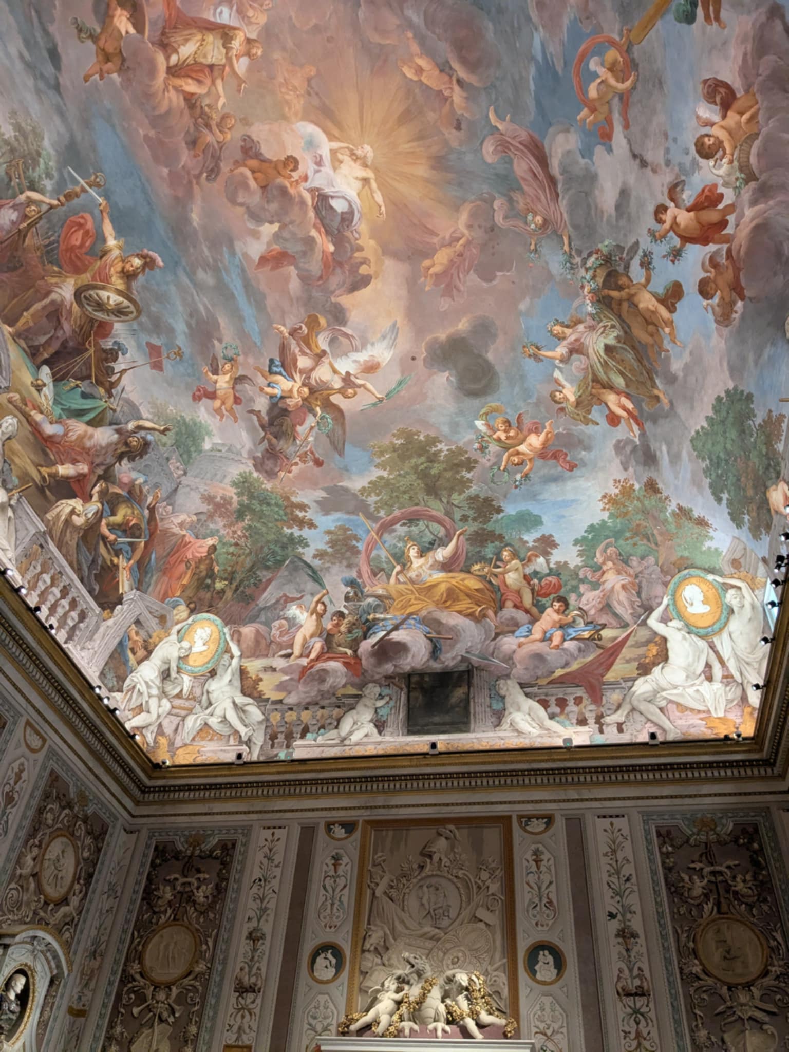Fresque galerie Borghèse