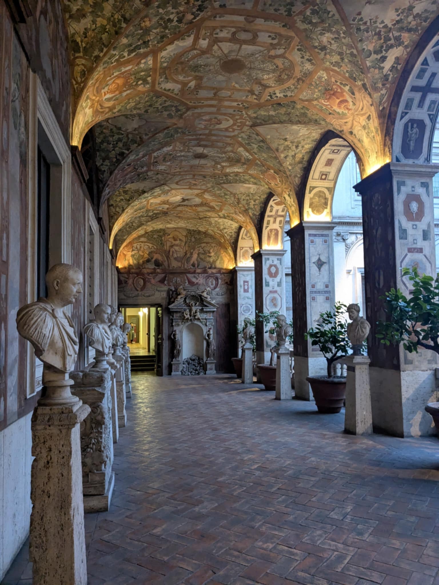Fresque dans le palais Altemps