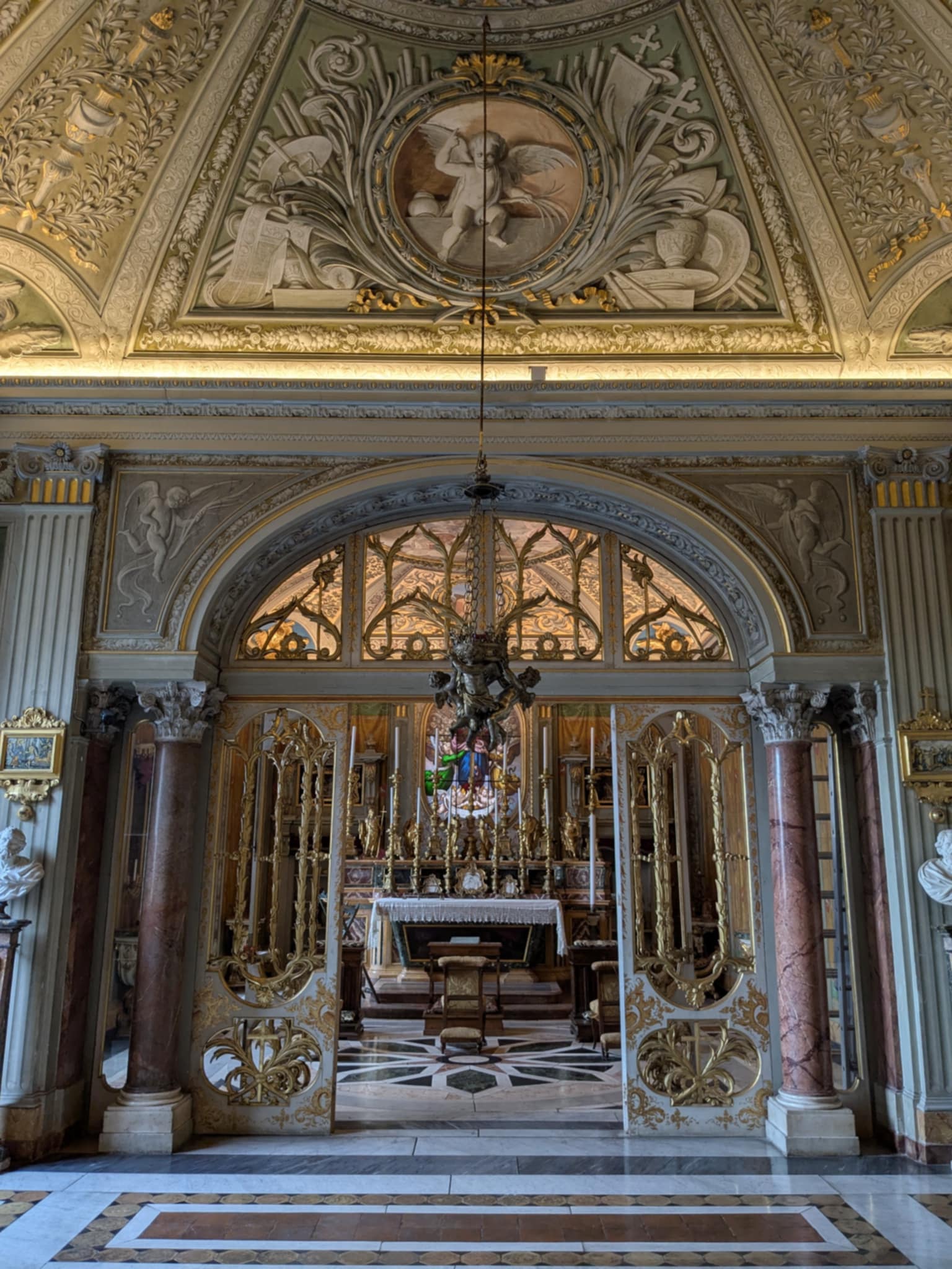 Crypte de la galerie Doria Pamphilj