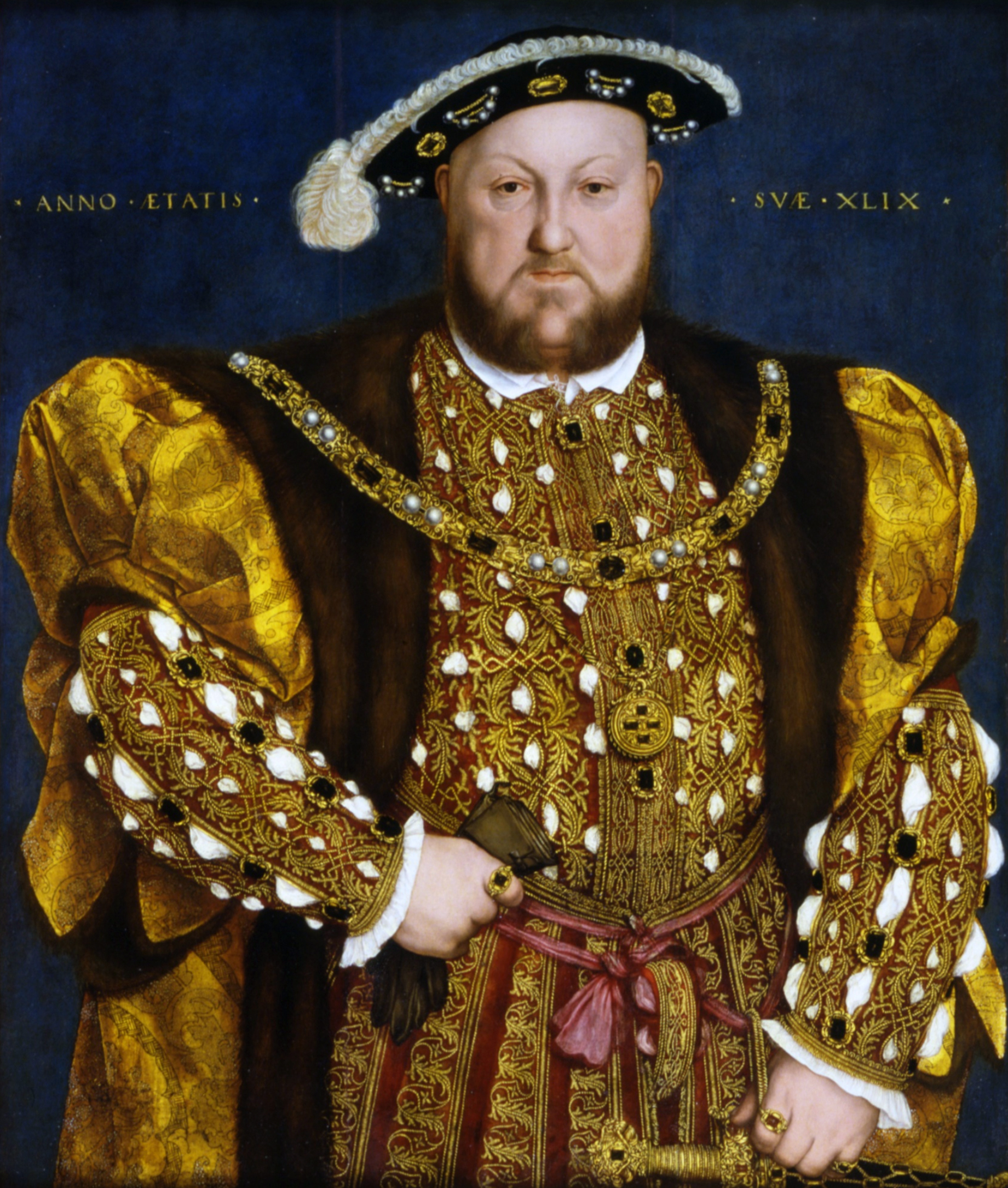 Portrait d'Henri VIII de Hans Holbein