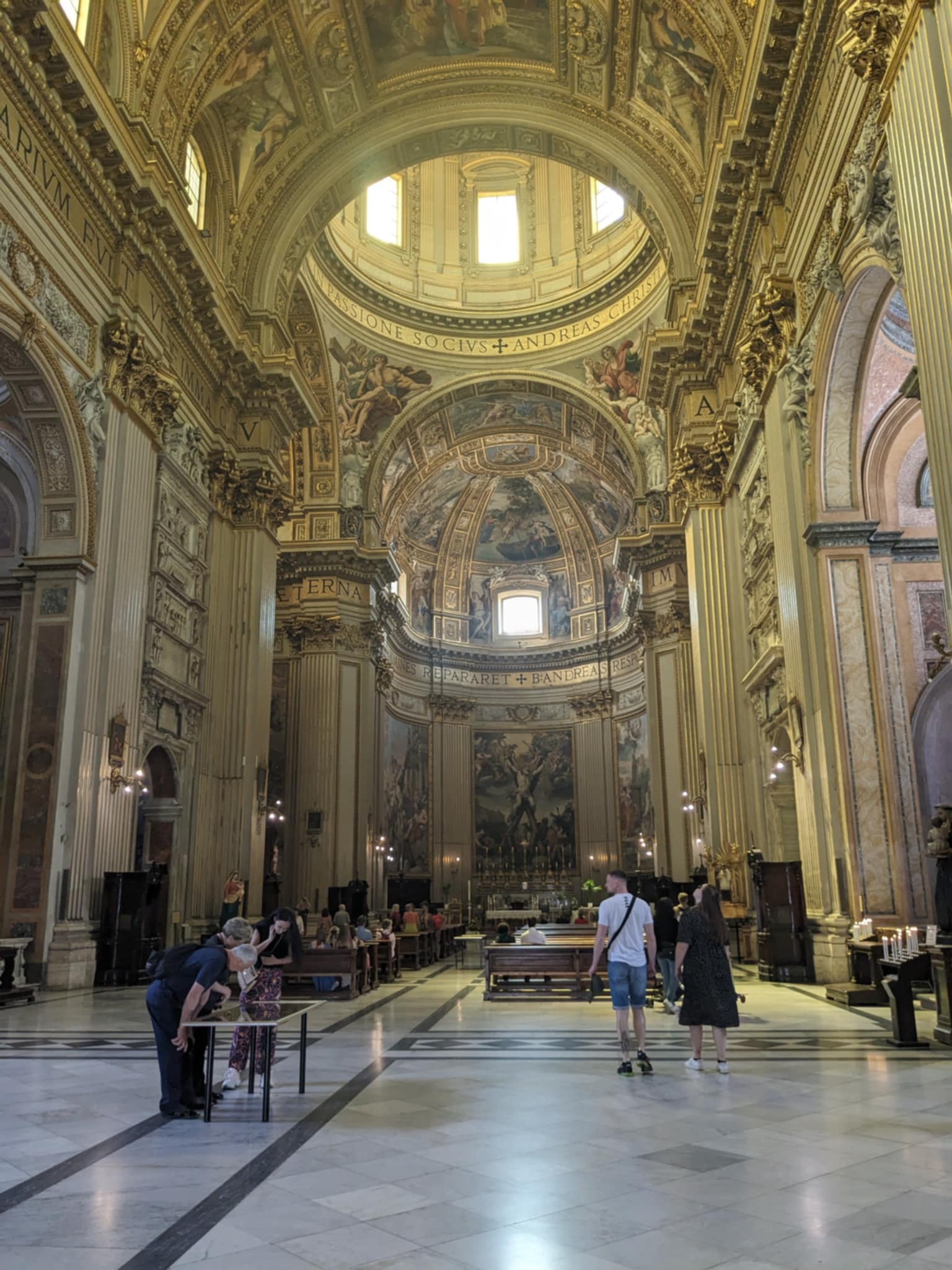 Nef de l'église Sant'Andrea della Valle