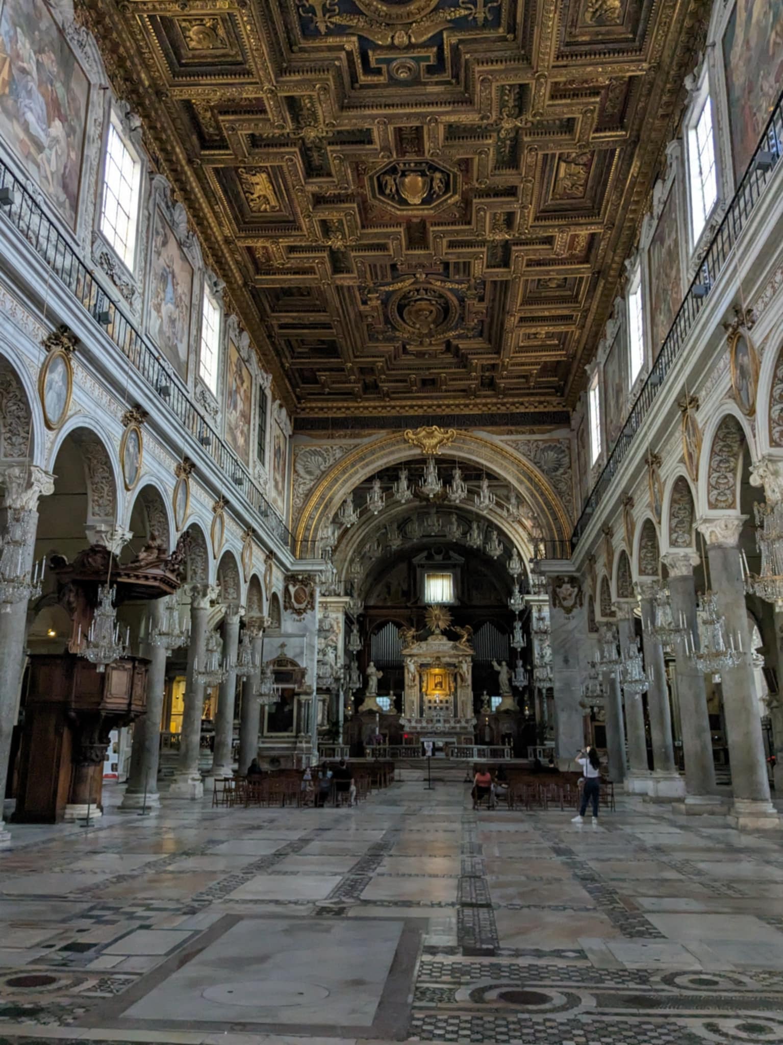 Nef de la basilique Santa Maria in Aracoeli