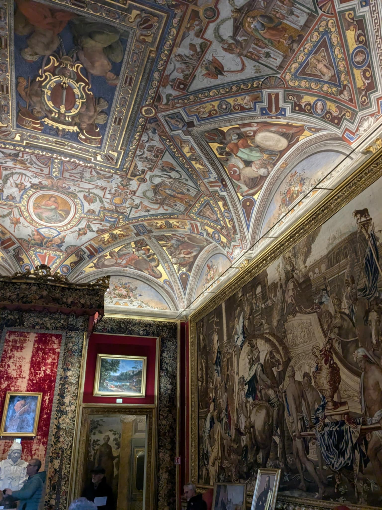 Pièce décorée dans la galerie Colonna