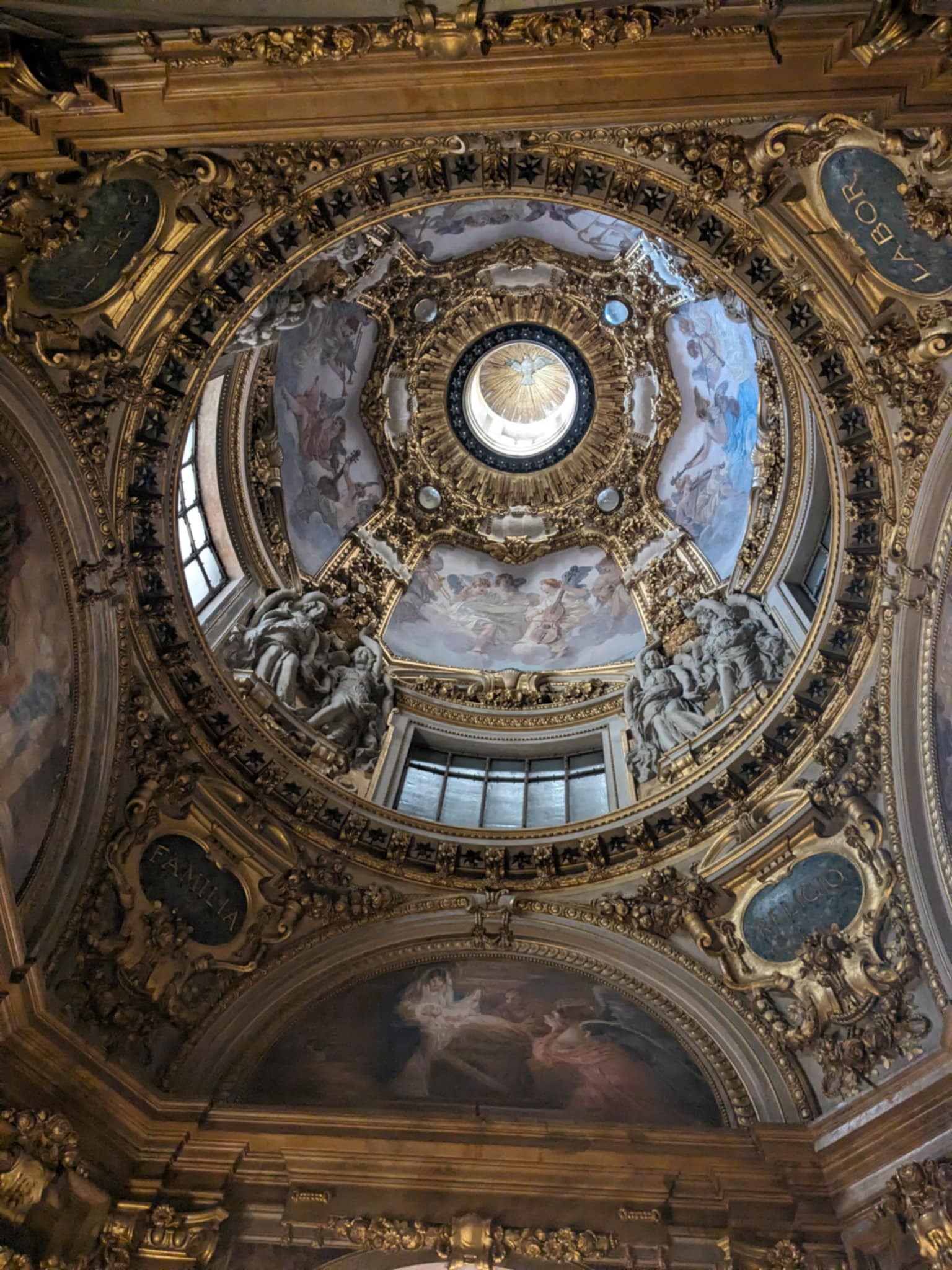 Plafond église Sant'Andrea della Valle