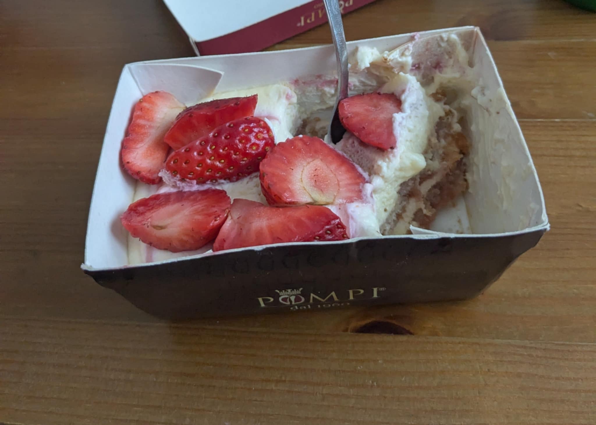 Tiramisu fraise de Pompi