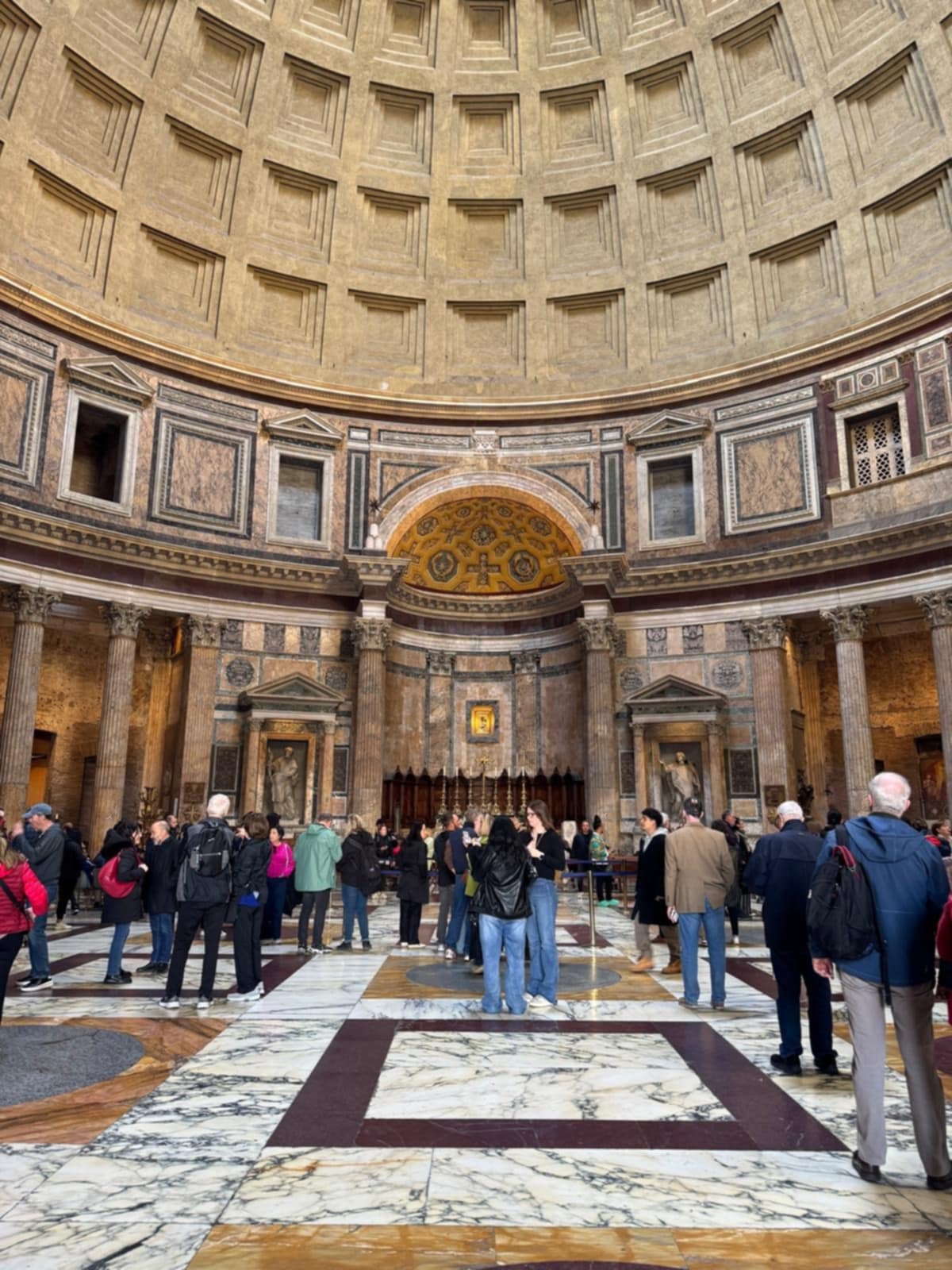 Vue d'ensemble intérieur Panthéon