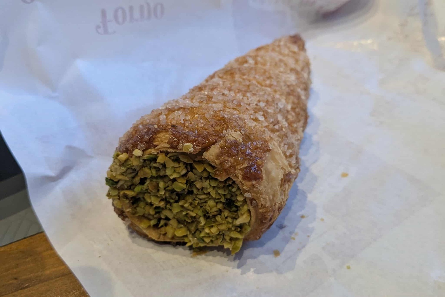 Cornet de pistache