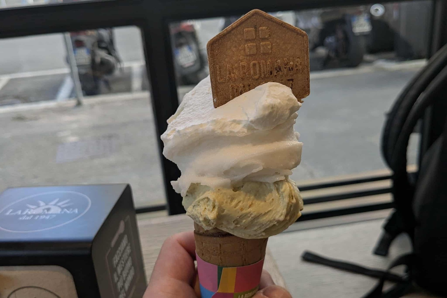 Glace cornet La Romana