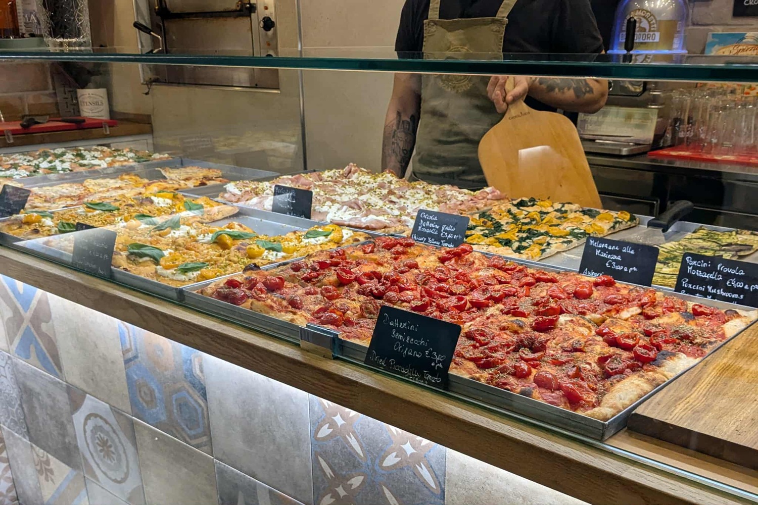 Pizza al taglio chez Spizzica