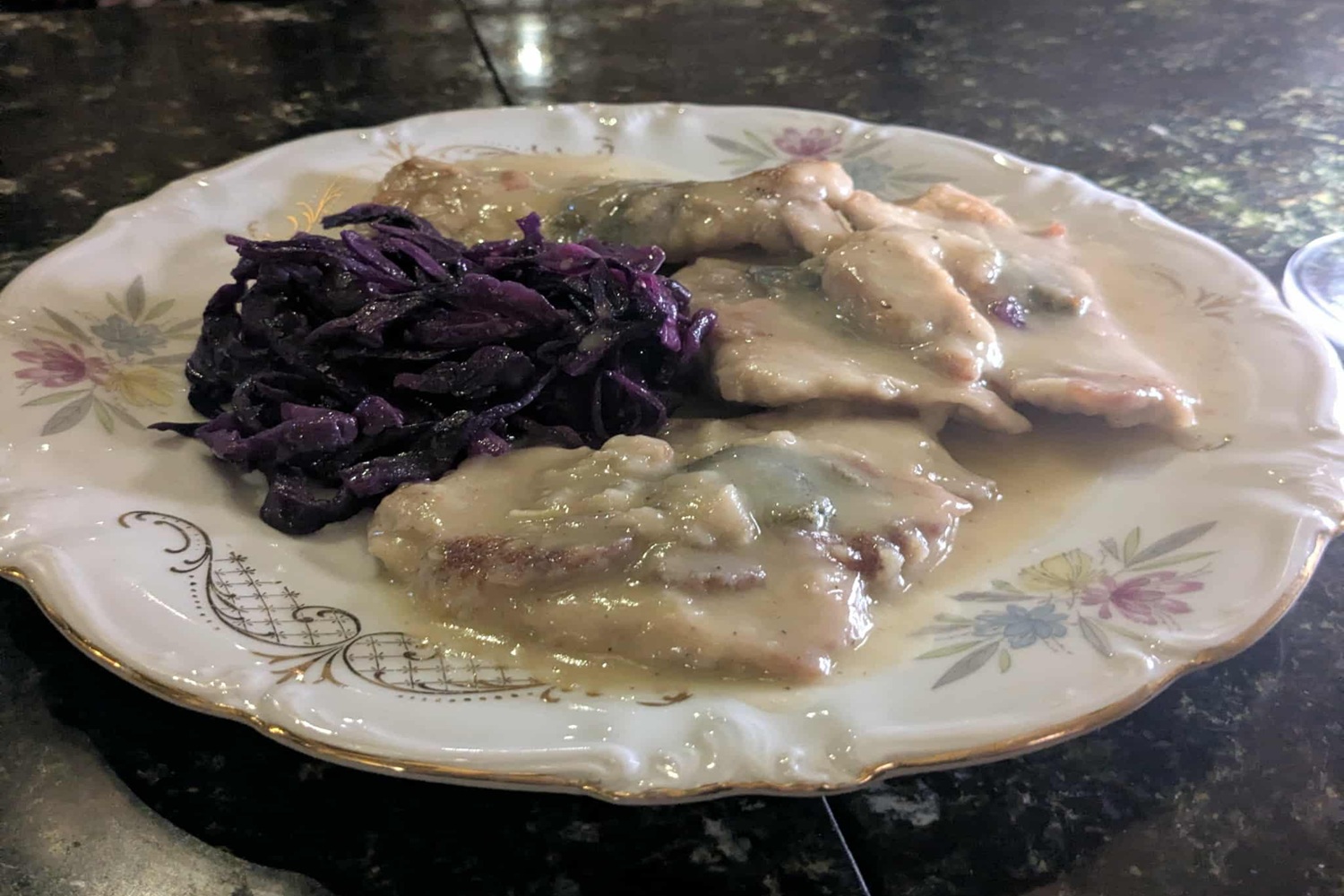 Saltimbocca alla romana au restaurant Agrodolce