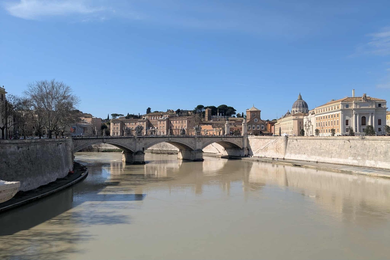 Quais Tibre et pont