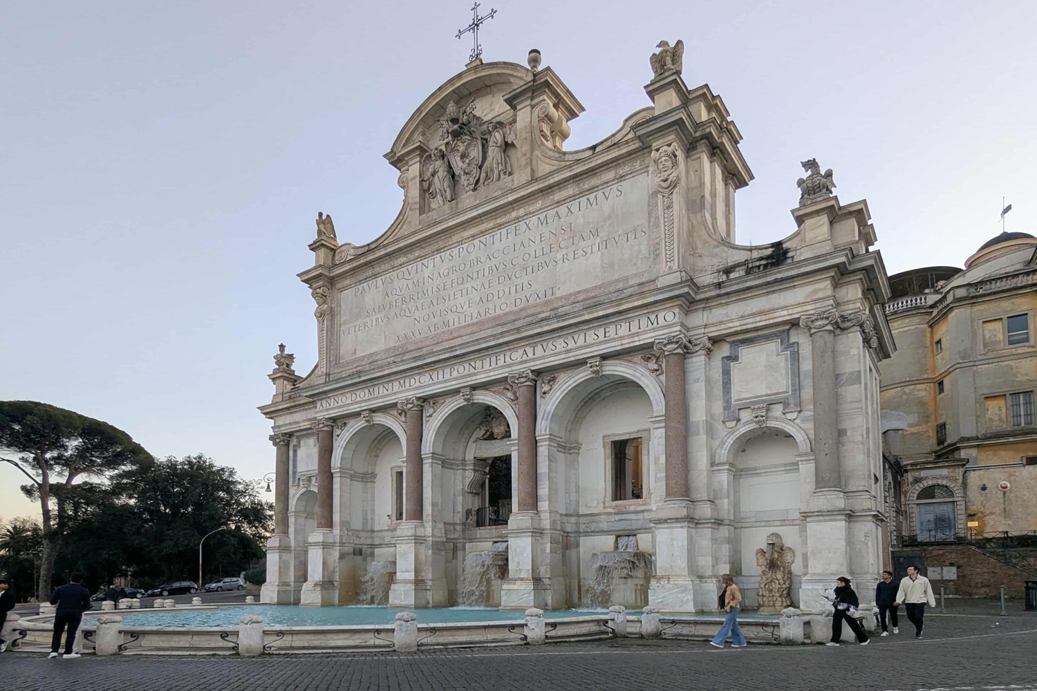 La fontaine Acqua Paola