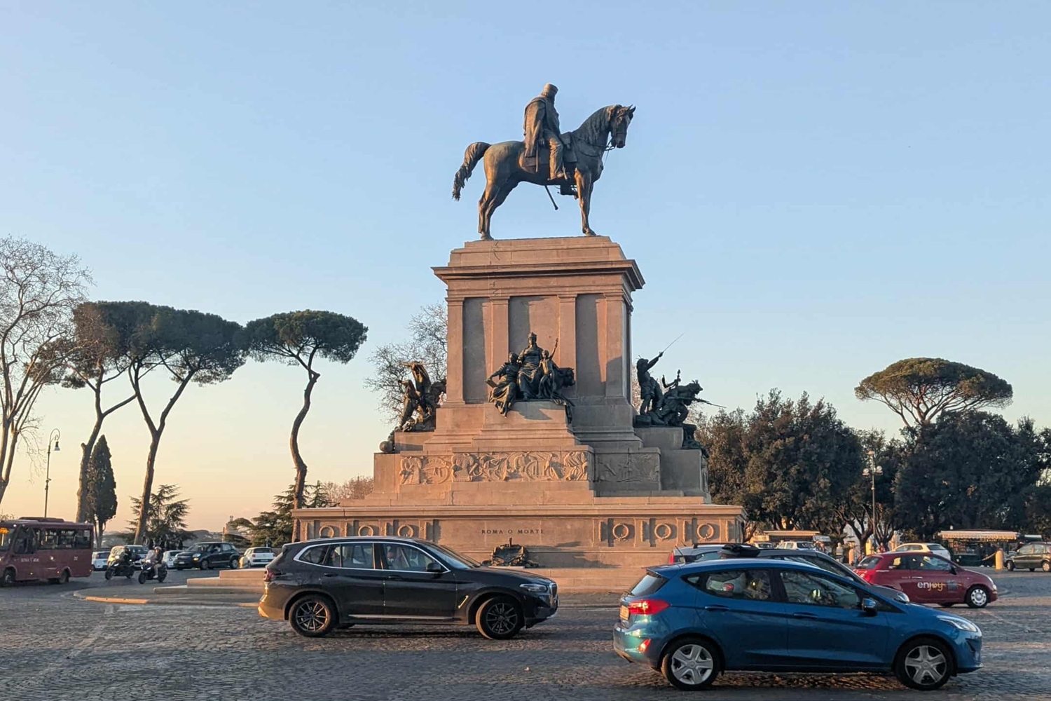 Le monument du Janicule