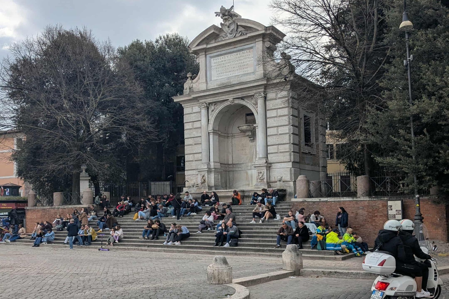 Place Trilussa à Trastevere