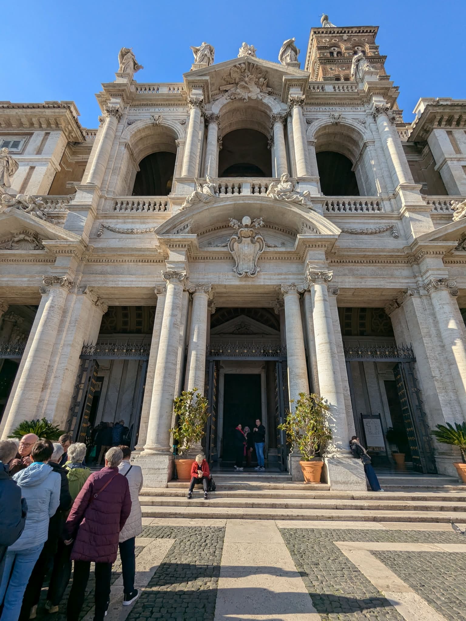 Basilique Sainte-Marie-Majeure façade avant