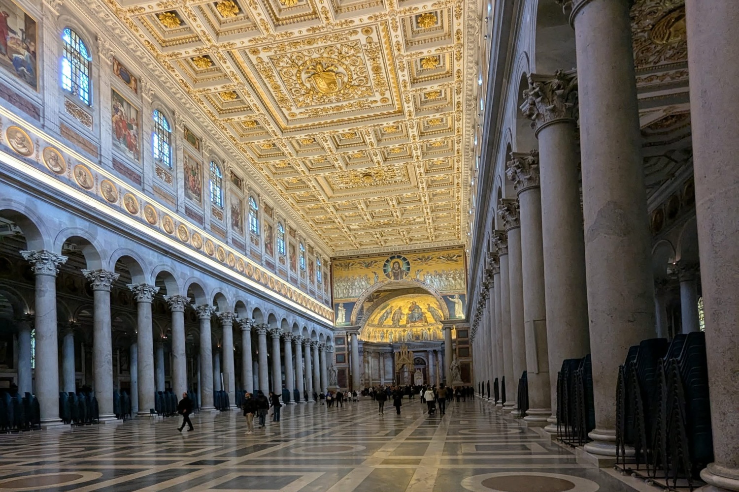 Intérieur de la basilique Saint Paul