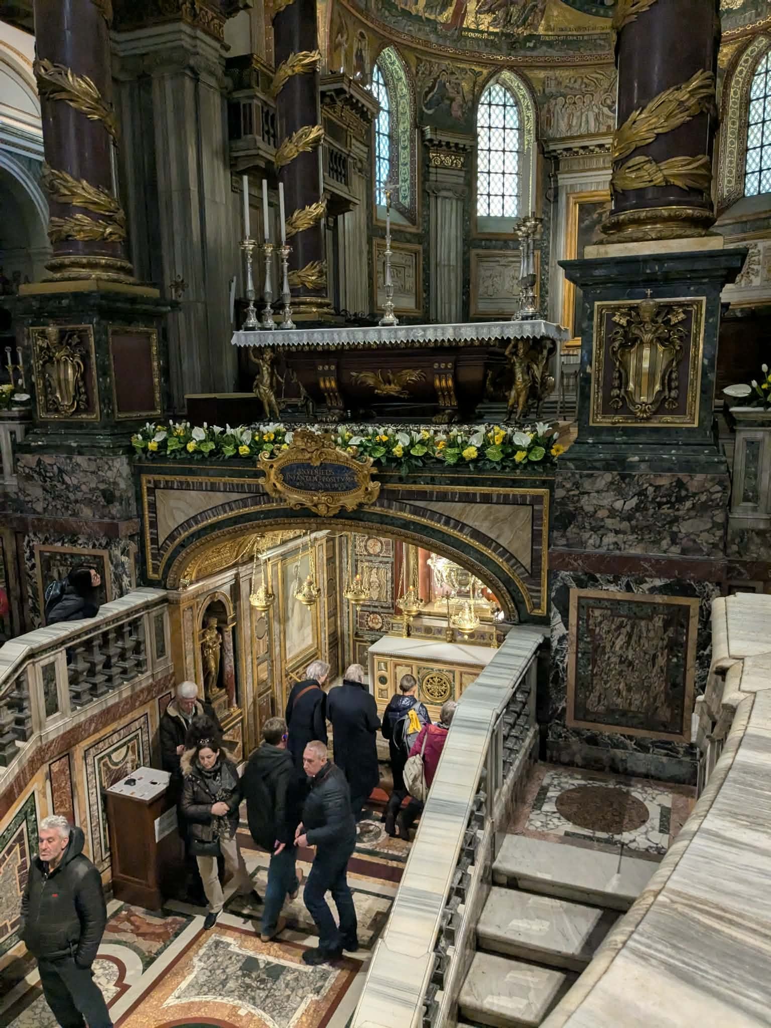 Maître-autel de la basilique Sainte-Marie-Majeure